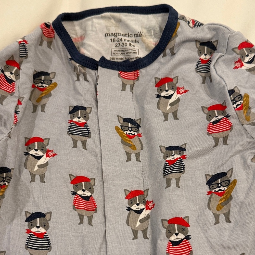 NWOT Magnetic Me modal French bulldog 18-24 months
